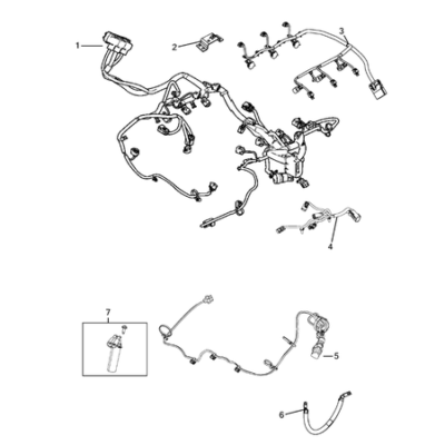 Jeep Grand Cherokee 2011-2020 Wiring-Powertrain Heater