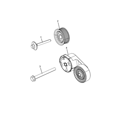 Jeep Grand Cherokee 2011-2020 Pulleys And Related Parts Adjustable Tightener