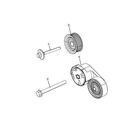 Jeep Grand Cherokee 2011-2020 Pulleys And Related Parts Screw