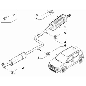 Jeep Compass 2017-Present Engine Oil Cooler Shield