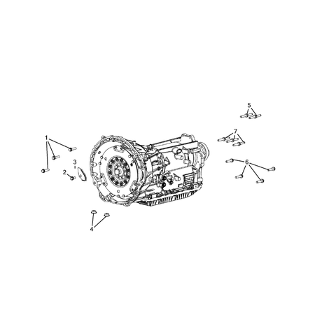 Jeep Grand Cherokee 2021-Present Mounting And Skid Plate Stud