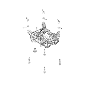 Jeep Cherokee 2014-2018 Crankshaft, Piston, Drive Plate, Flywheel, And Damper Big End Shells