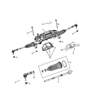 Jeep Cherokee 2014-2018 Steering Gear Boot