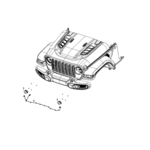 Jeep Avenger 2023-Present Outer Lighting Screw