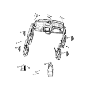 Jeep Renegade 2015-Present Car Radio Devices Car Radio Set