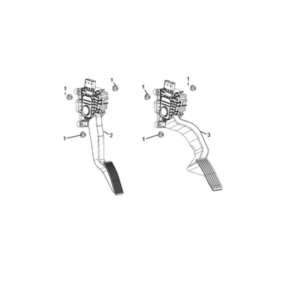 Jeep Cherokee 2014-2018 Accelerator Pedal Pedal