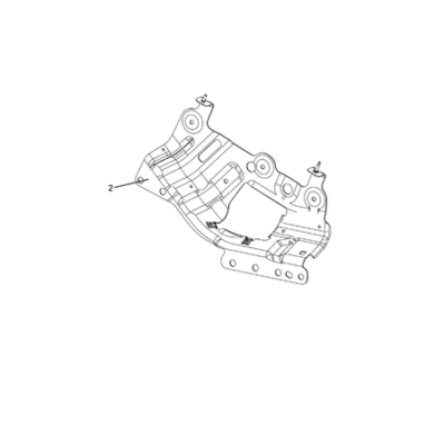 Jeep Grand Cherokee 2021-Present Battery, Battery Tray And Cables Clip