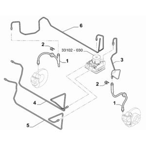 Jeep Renegade 2015-Present Brake Vacuum System Seal Gasket