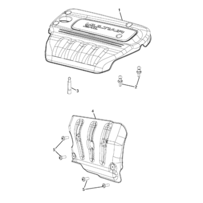 Jeep Cherokee 2014-2018 Engine Identification, Service Engines & Engine Service Kits Pin