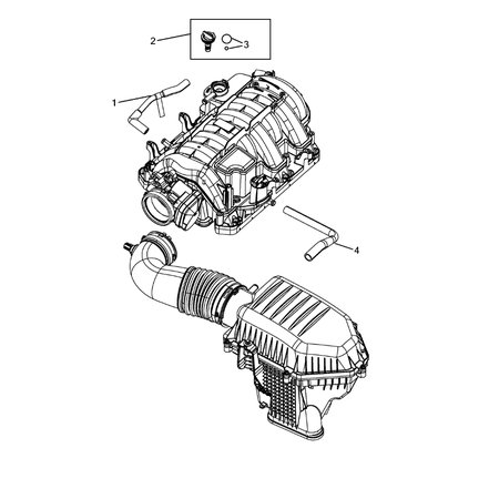 Jeep Grand Cherokee 2021-Present Crankcase Ventilation Valve