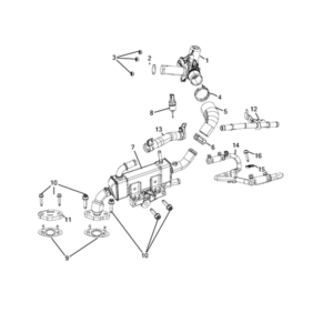 Jeep Renegade 2015-Present Air Cleaner And Ducts Collar