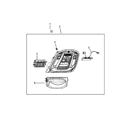 Jeep Grand Cherokee 2021-Present Consoles Screw