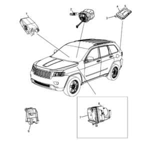 Jeep Renegade 2015-Present Car Radio Devices Car Radio Set