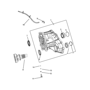 Jeep Grand Cherokee 2011-2020 Case, And Extension Seal