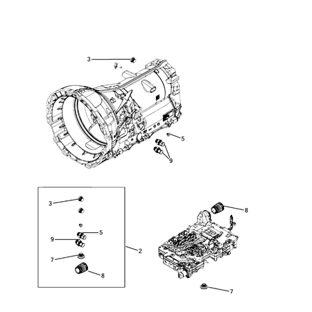 Jeep Wrangler 2018-Present Case And Related Parts Plug