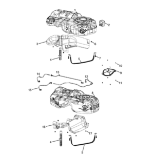 Jeep Renegade 2015-Present Air Cleaner And Ducts Collar