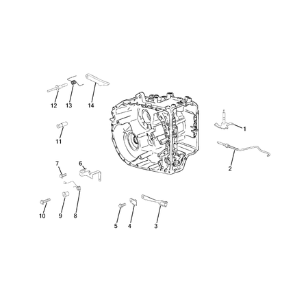 Jeep Compass 2017-Present Valve Body, Accumulator, Solenoid And Parking Sprag Screw