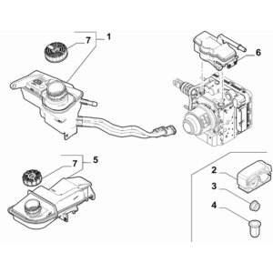 Jeep Renegade 2015-Present Brake Vacuum System Seal Gasket