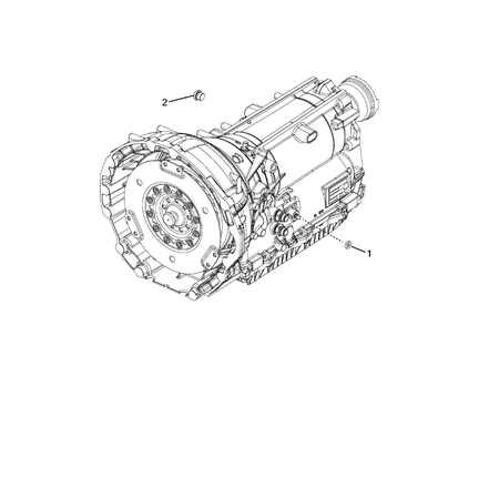 Jeep Wrangler 2018-Present Valve Body, Accumulator, Solenoid And Parking Sprag Seal Gasket