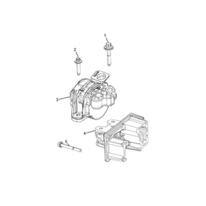 Jeep Wrangler 2018-Present Engine Oiling, Oil Pan And Indicator (Dipstick) Screw