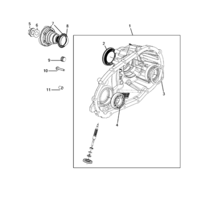 Jeep Grand Cherokee 2021-Present Case And Related Parts Bearing