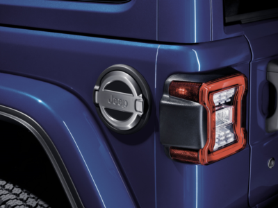 Wrangler 2018-Present Fuel Door Chrome