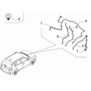 Jeep Renegade 2015-Present Brake Vacuum System Seal Gasket