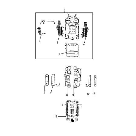 Jeep Grand Cherokee 2021-Present Front Seats – Adjusters, Recliners, Shields And Risers Bracket