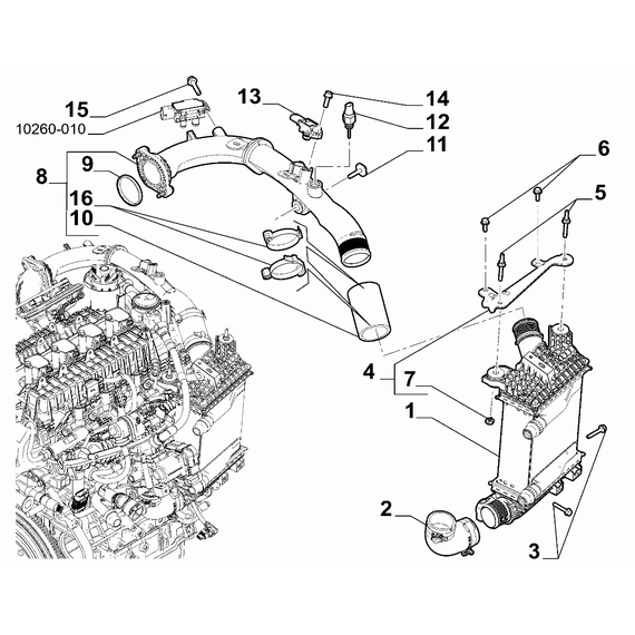 Jeep Renegade 2015-Present Intake Manifold Collar