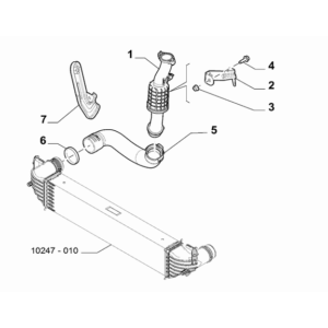 Jeep Renegade 2015-Present Exhaust Gas Control Device Pipe