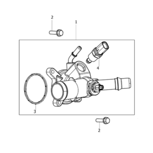 Jeep Avenger 2023-Present Fan And Fan Drive Conveyor