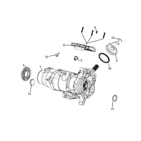 Jeep Cherokee 2014-2018 Transfer Case Assembly Plug