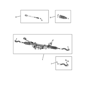 Jeep Grand Cherokee 2011-2020 Steering Gear Screw