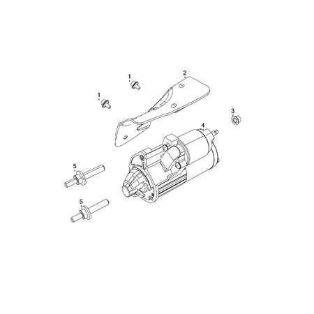 Jeep Wrangler 2018-Present Starters Screw