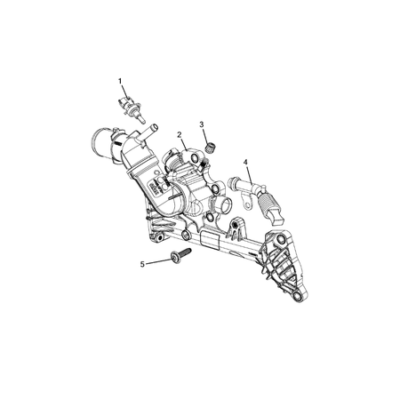 Jeep Compass 2017-Present Water Pump And Related Parts Screw