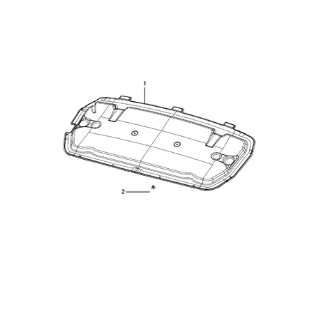 Jeep Grand Cherokee 2021-Present Carpets, Floor Mats, Load Floor, And Silencers Clip