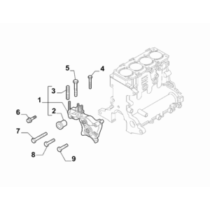 Jeep Renegade 2015-Present Power Plant Suspensions Rod