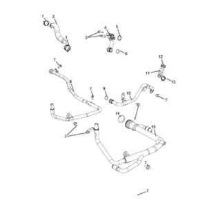 Jeep Grand Cherokee 2011-2020 Water Pump And Related Parts Strap