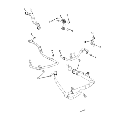 Jeep Grand Cherokee 2011-2020 Water Pump And Related Parts Ring