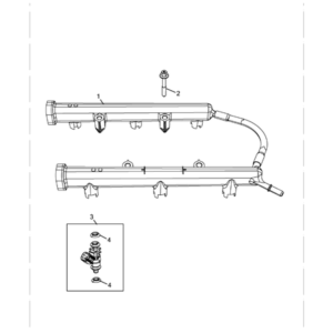 Jeep Renegade 2015-Present Exhaust Piping Silencer