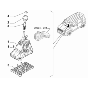 Jeep Renegade 2015-Present Exhaust Gas Control Device Electro-Valve