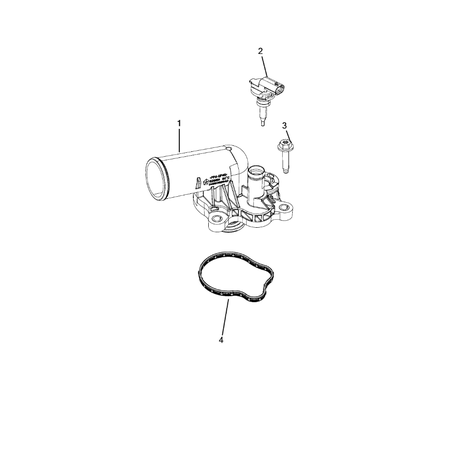 Jeep Grand Cherokee 2011-2020 Water Pump And Related Parts Seal