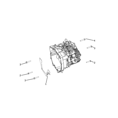 Jeep Cherokee 2014-2018 Mounting And Skid Plate Screw