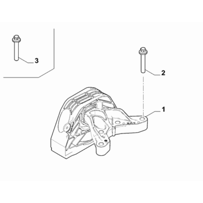 Jeep Avenger 2023-Present Power Plant Suspensions Pad