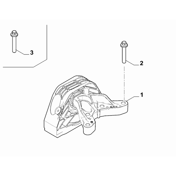 Jeep Avenger 2023-Present Power Plant Suspensions Pad