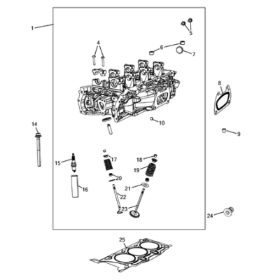 Jeep Grand Cherokee 2021-Present Cylinder Head Plug