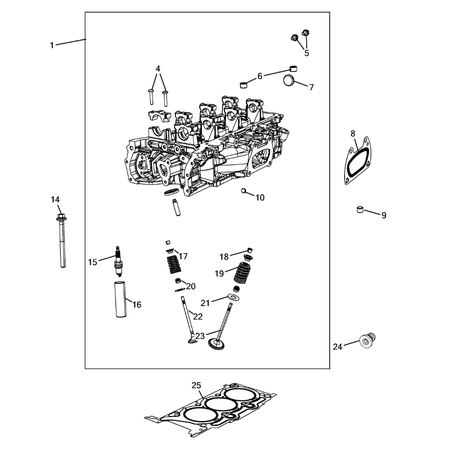 Jeep Grand Cherokee 2021-Present Cylinder Head Semi-Cone Tappets