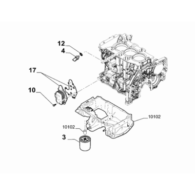 Jeep Avenger 2023-Present Lubrication System Switch