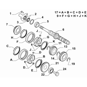 Jeep Compass 2017-Present Crankshaft, Piston, Drive Plate, Flywheel, And Damper Big End Shells