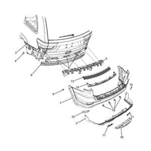 Jeep Avenger 2023-Present Back Door Pad